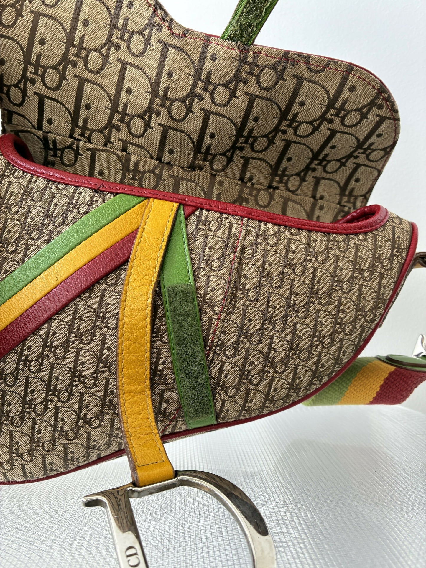 Dior Rasta Saddle Bag