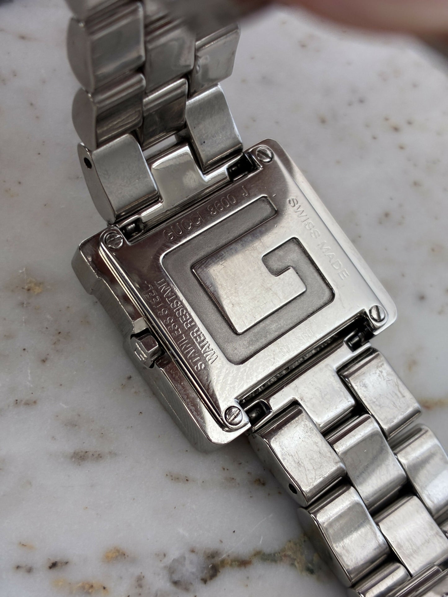 Gucci G Face 3600L Stainless Steel Watch