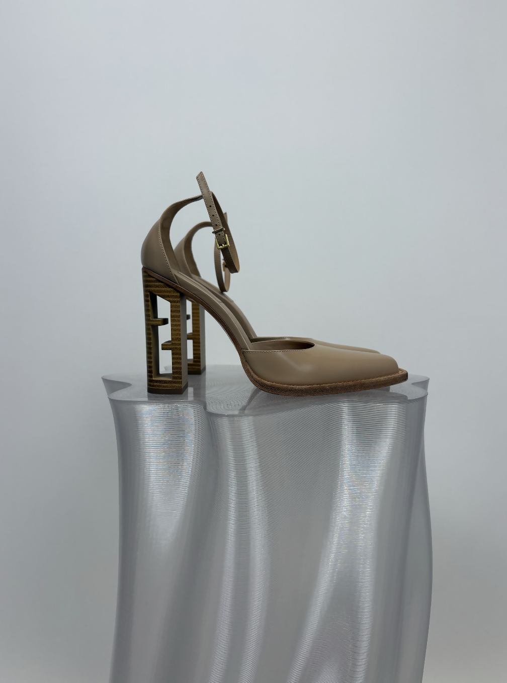 Fendi High Heels in Light Pink - FULL SET