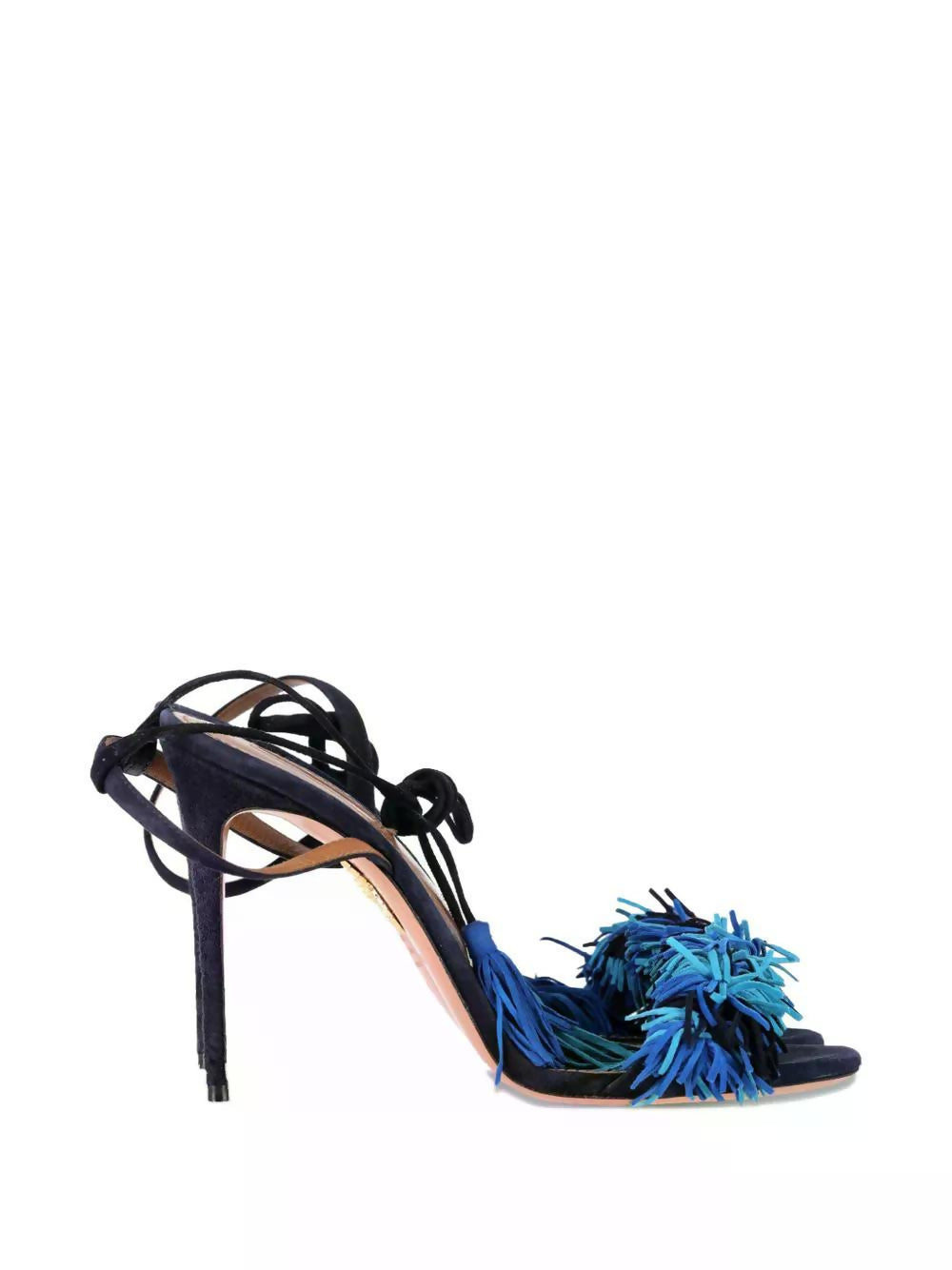 Aquazzura Wild Thing 105 Fringe Sandals