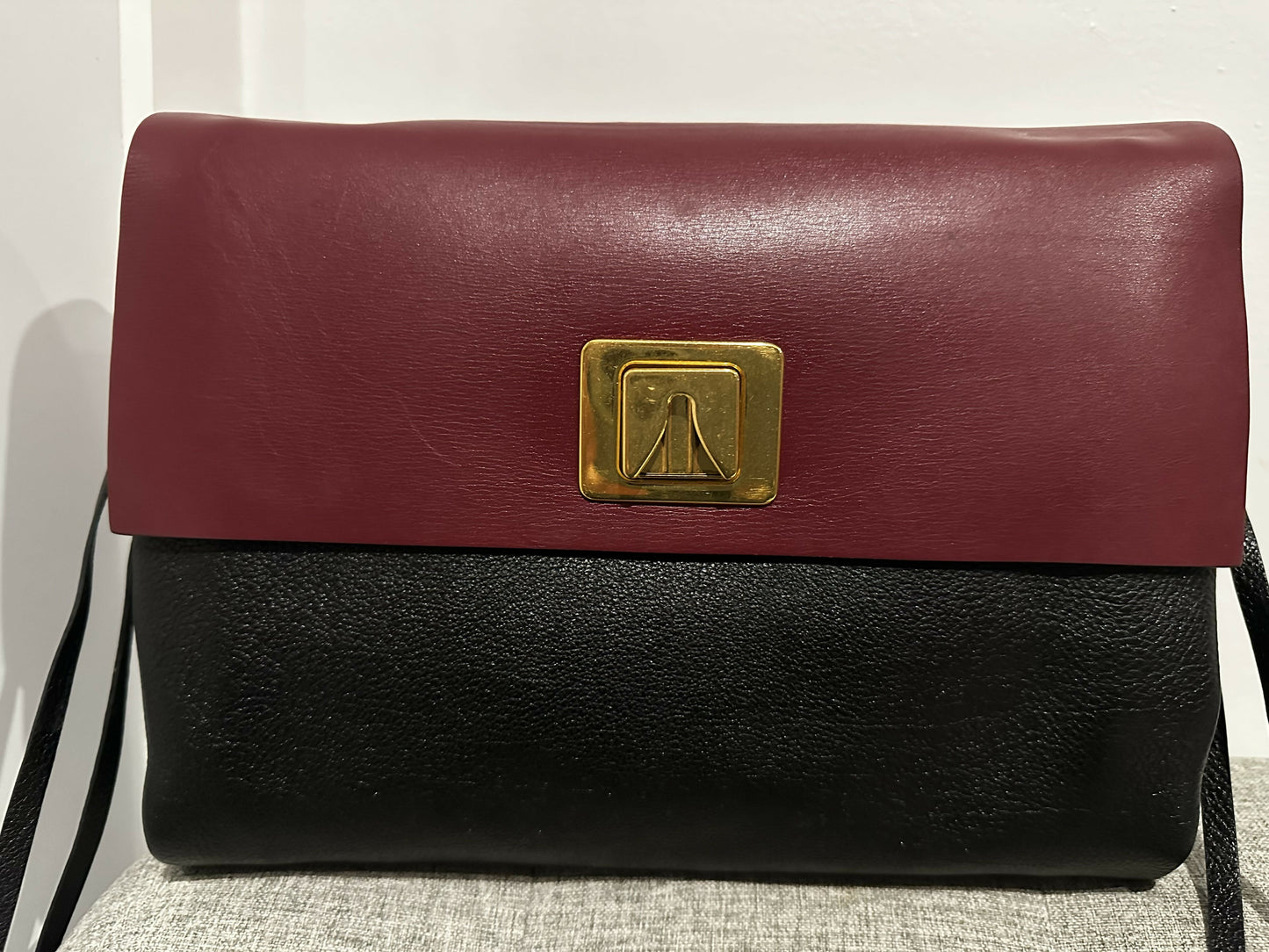 Valentino Garavani VRING Medium Colorblock Leather Shoulder Bag