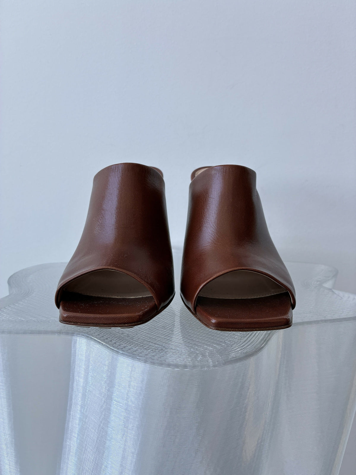 Bottega Veneta Knot Open-Toe Mules