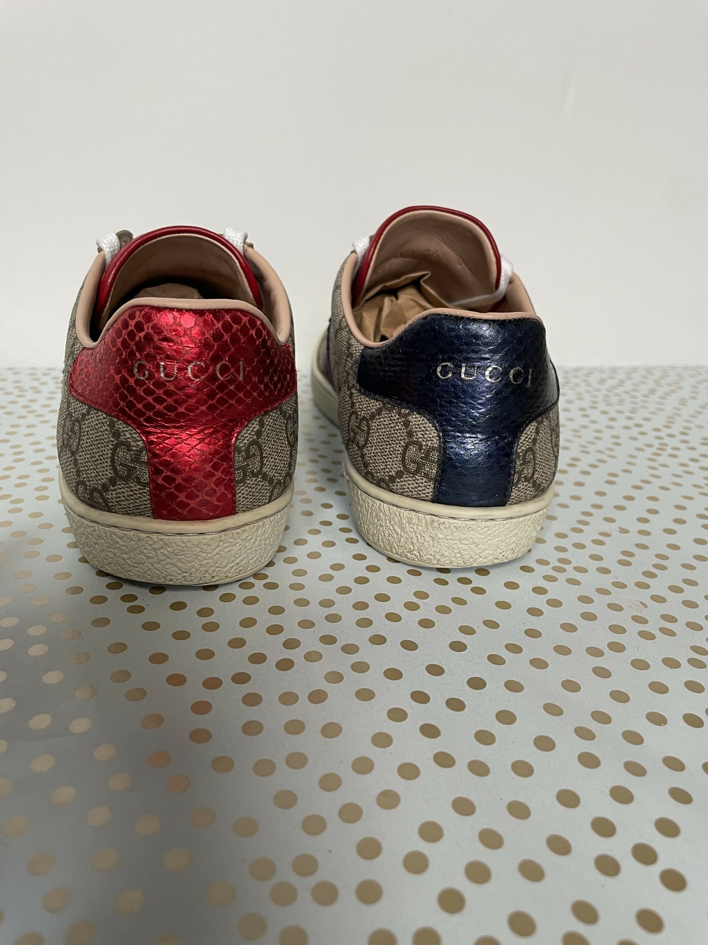 Gucci GG ace supreme canvas sneakers