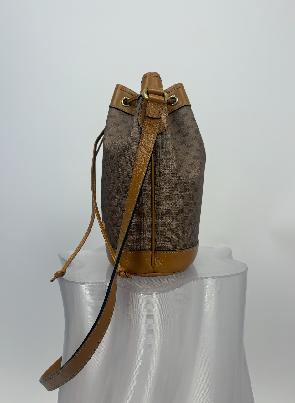 Gucci x Disney Mini Bucket Bag GG Supreme Mickey - FULL SET