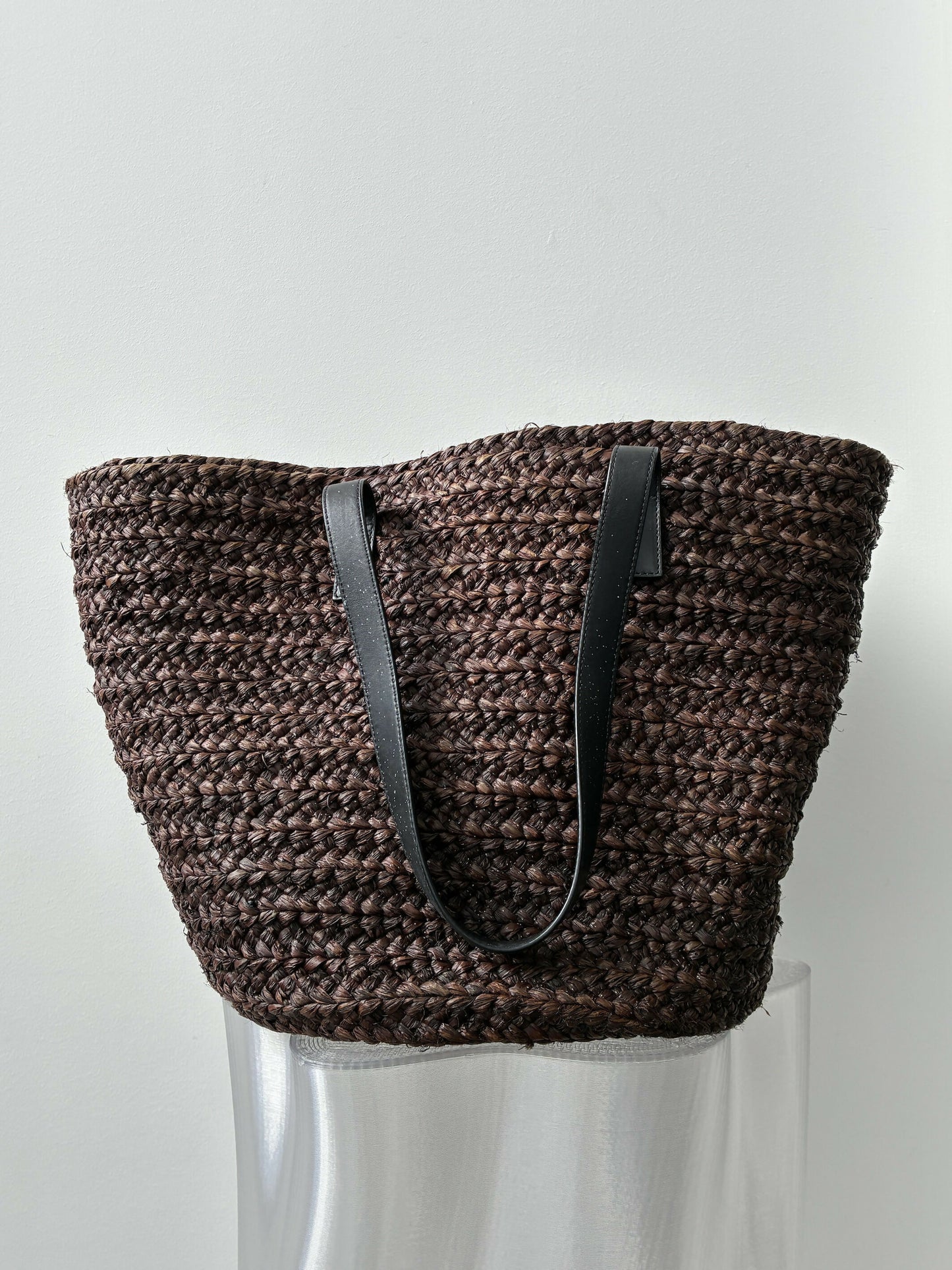 Saint Laurent Sac Panier Medium Brown