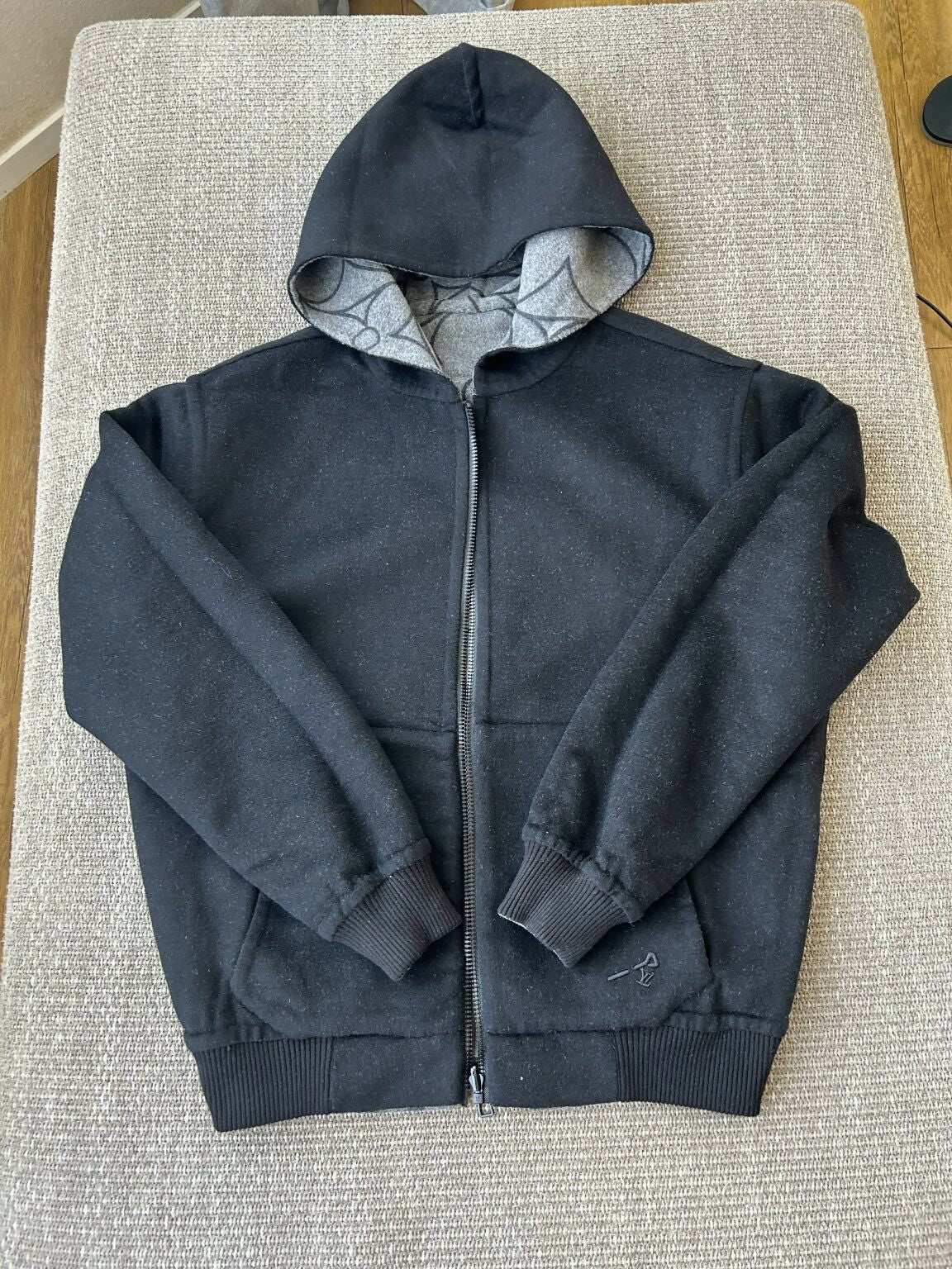 Louis Vuitton Reversible Double-Face Wool Hooded Blouson