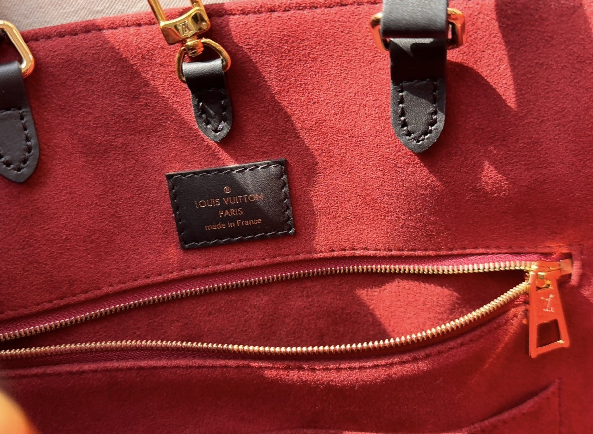Louis Vuitton OnTheGo MM empriente leather