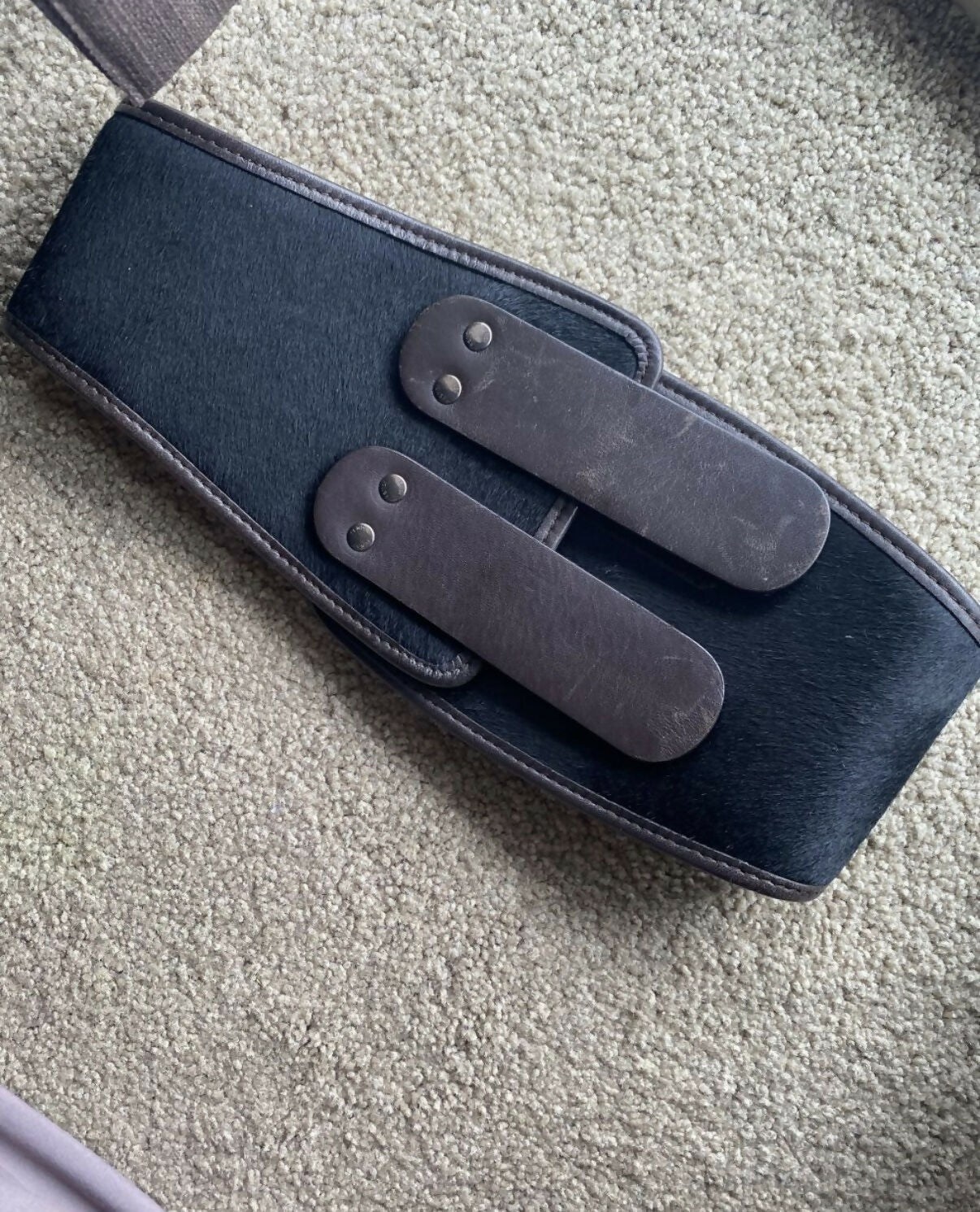 FENDI 2012 Calf Hair Belt