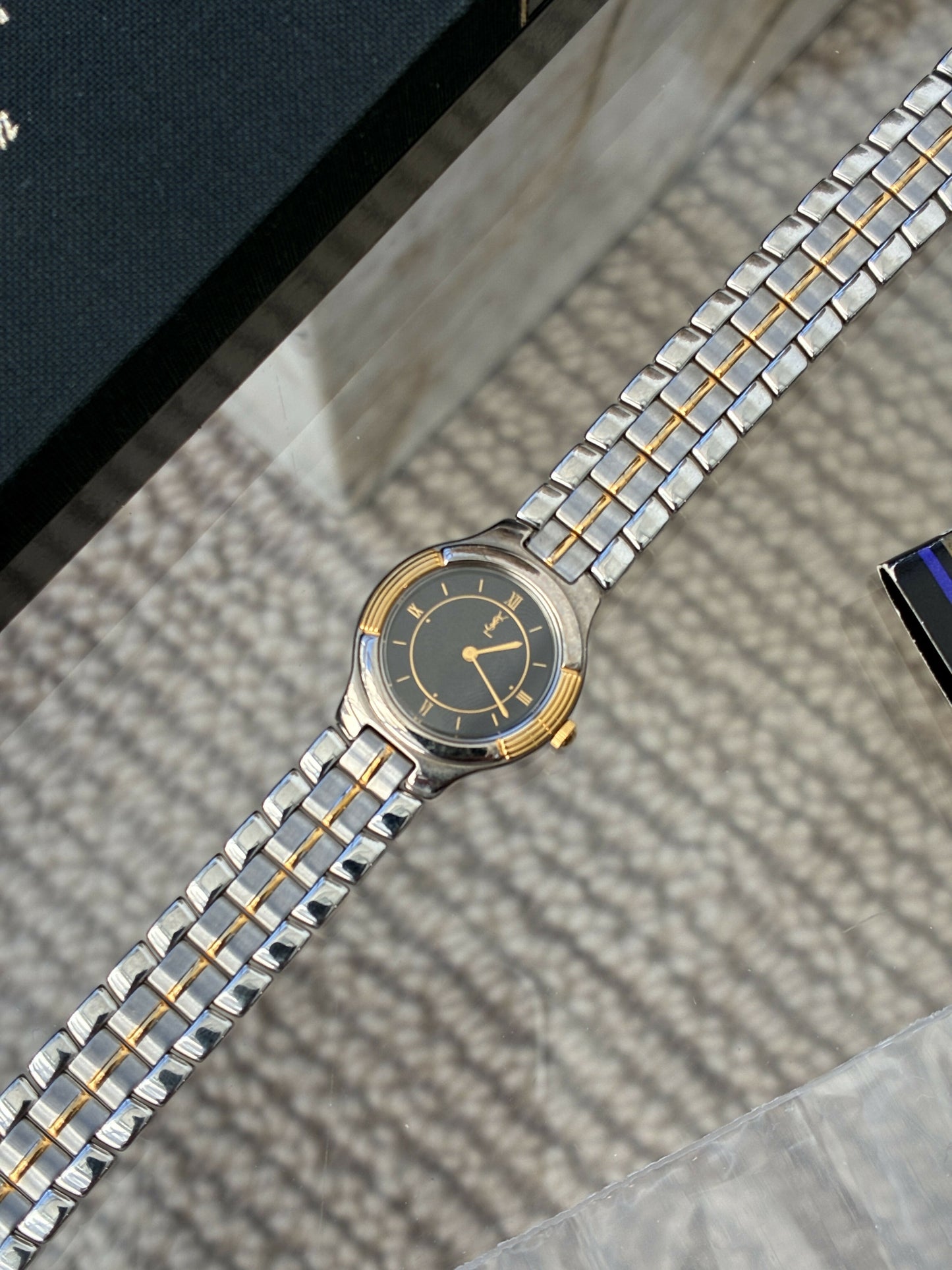 Yves Saint Laurent Bi-Tone Neo-Vintage Watch