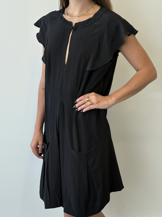 Miu Miu Black Dress with Pockets