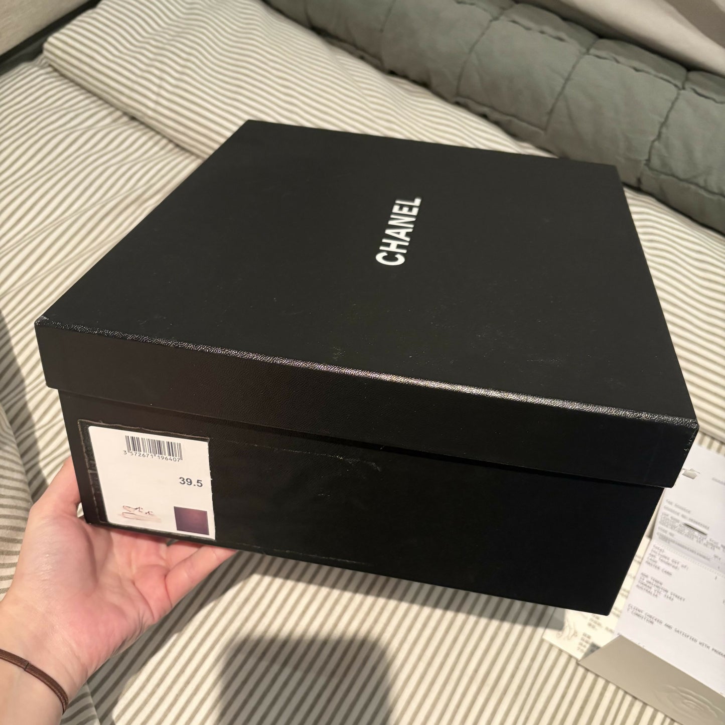 Chanel Lambskin Puffer Dad Sandals