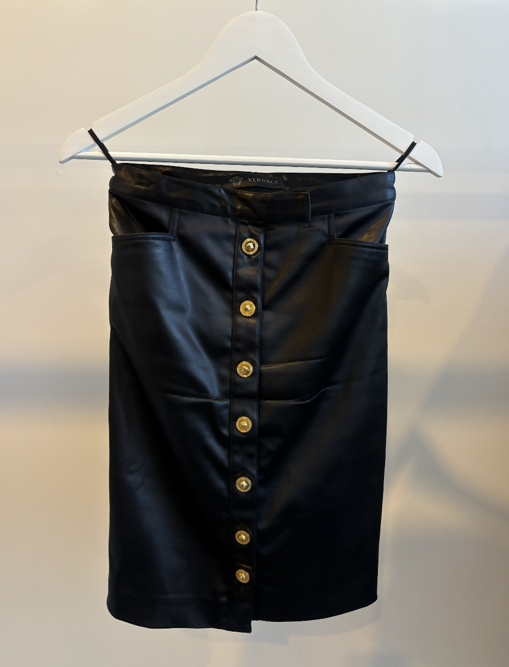 Versace Black Skirt