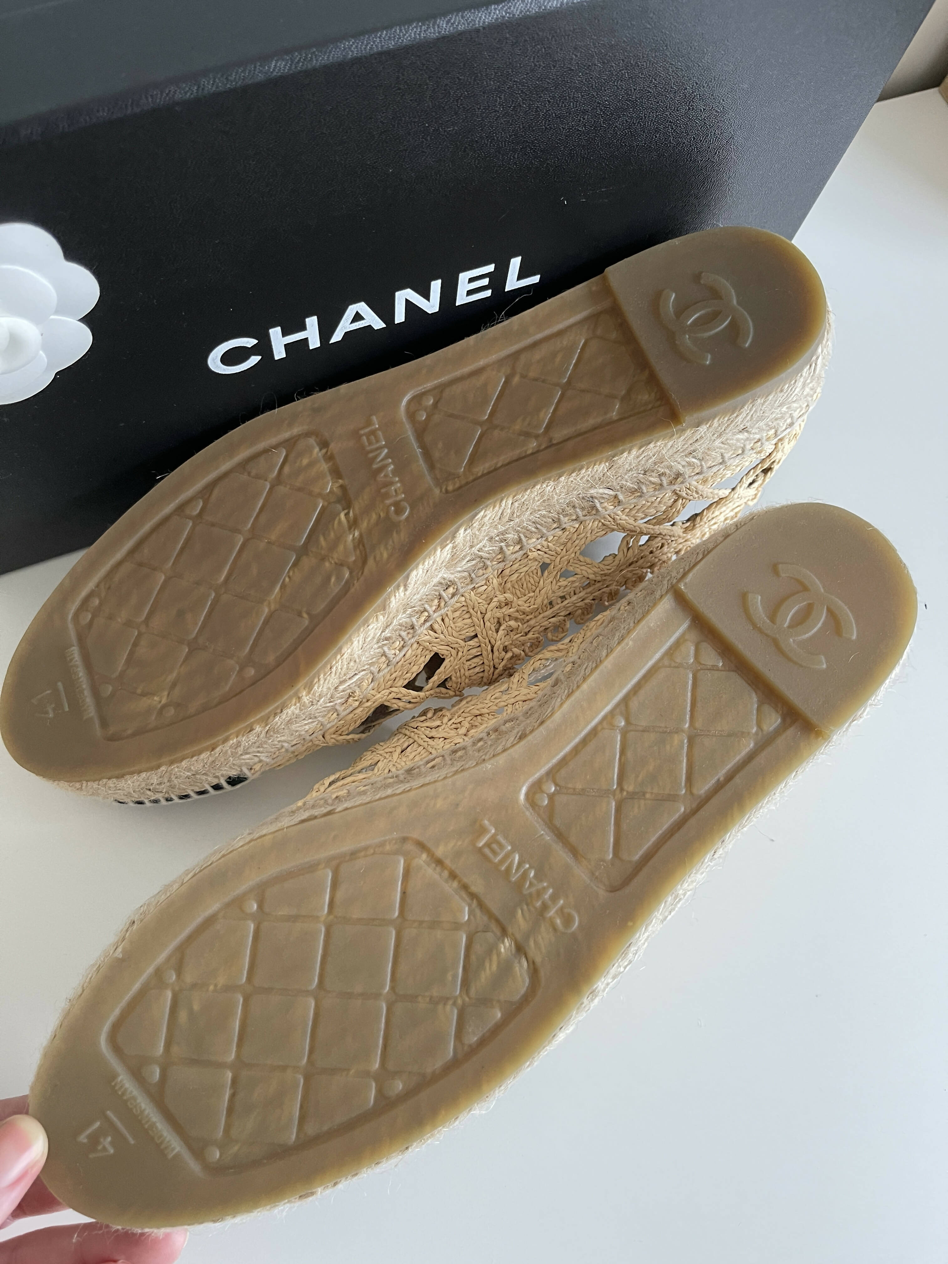 Authentic chanel espadrilles online