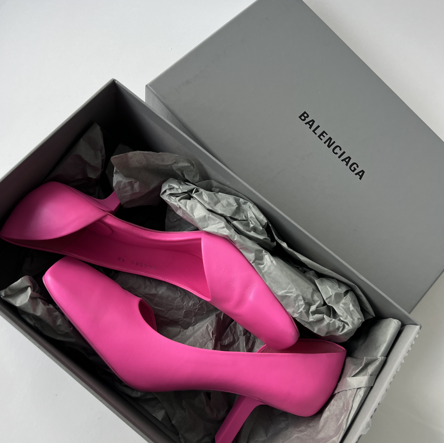 Balenciaga Pink Heels - Full Set