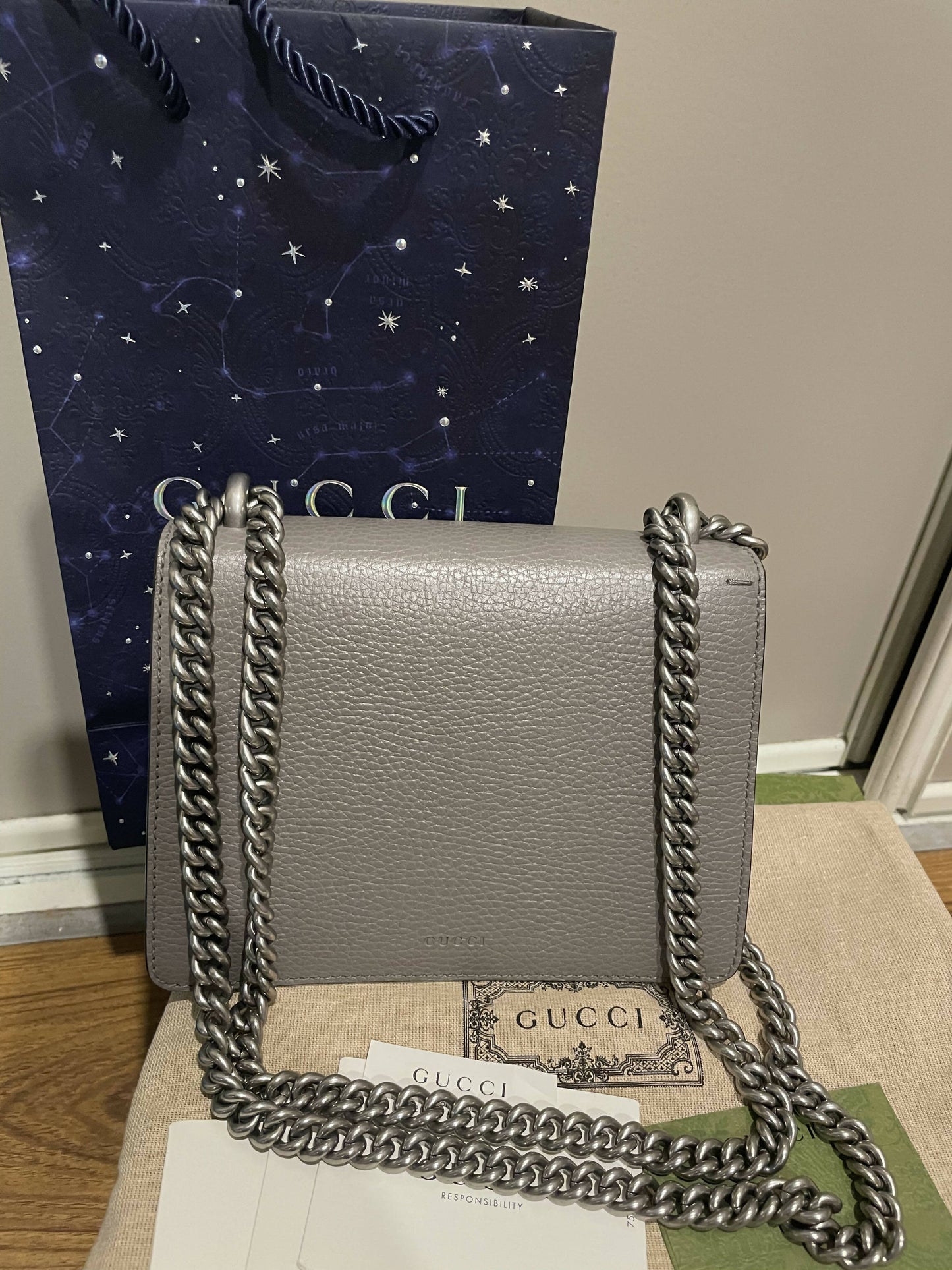 Gucci Dionysus leather mini bag