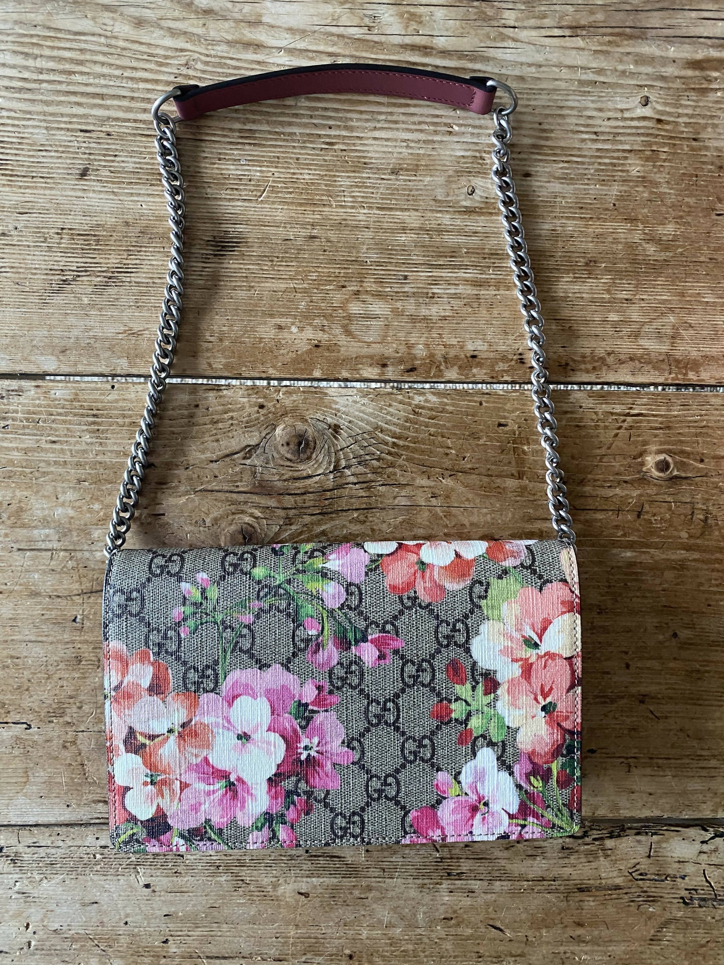 Gucci Floral Wallet Bag