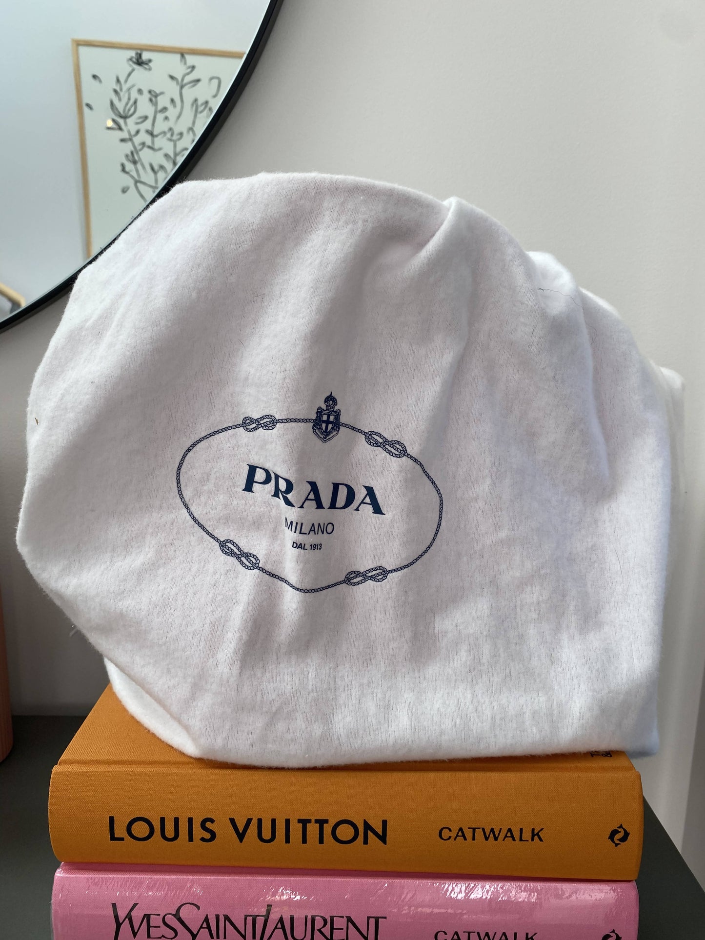 Prada Pink Nylon Tote