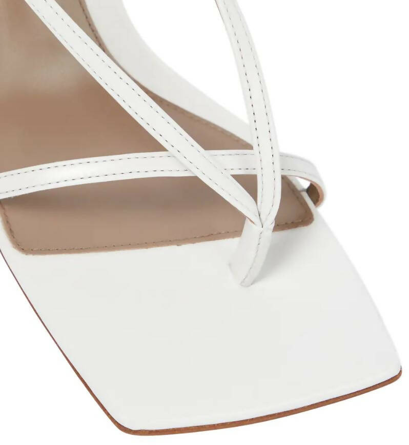 BOTTEGA VENETA 'Stretch leather' heeled sandals (EU39)