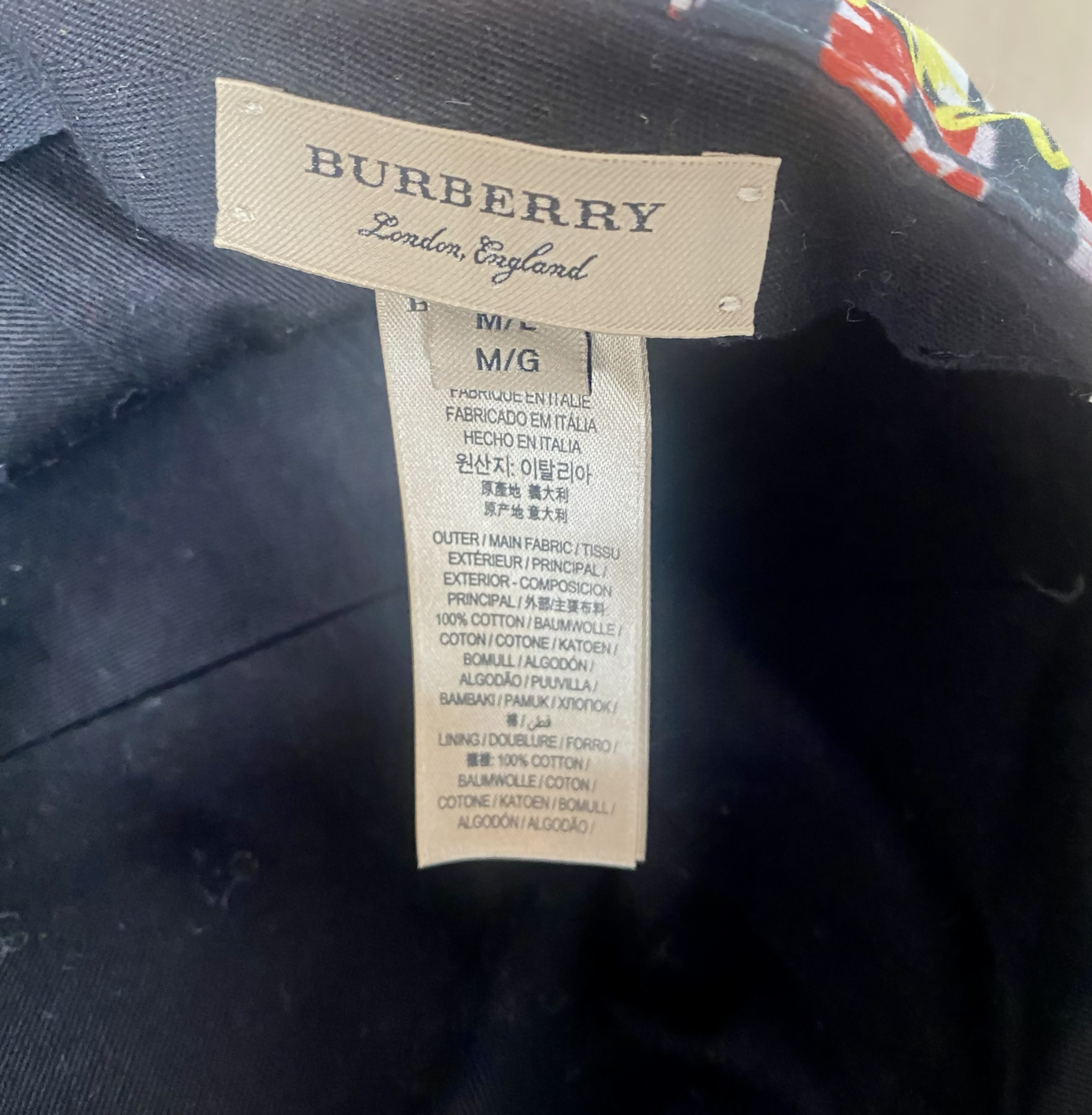 Burberry Graffiti Hat