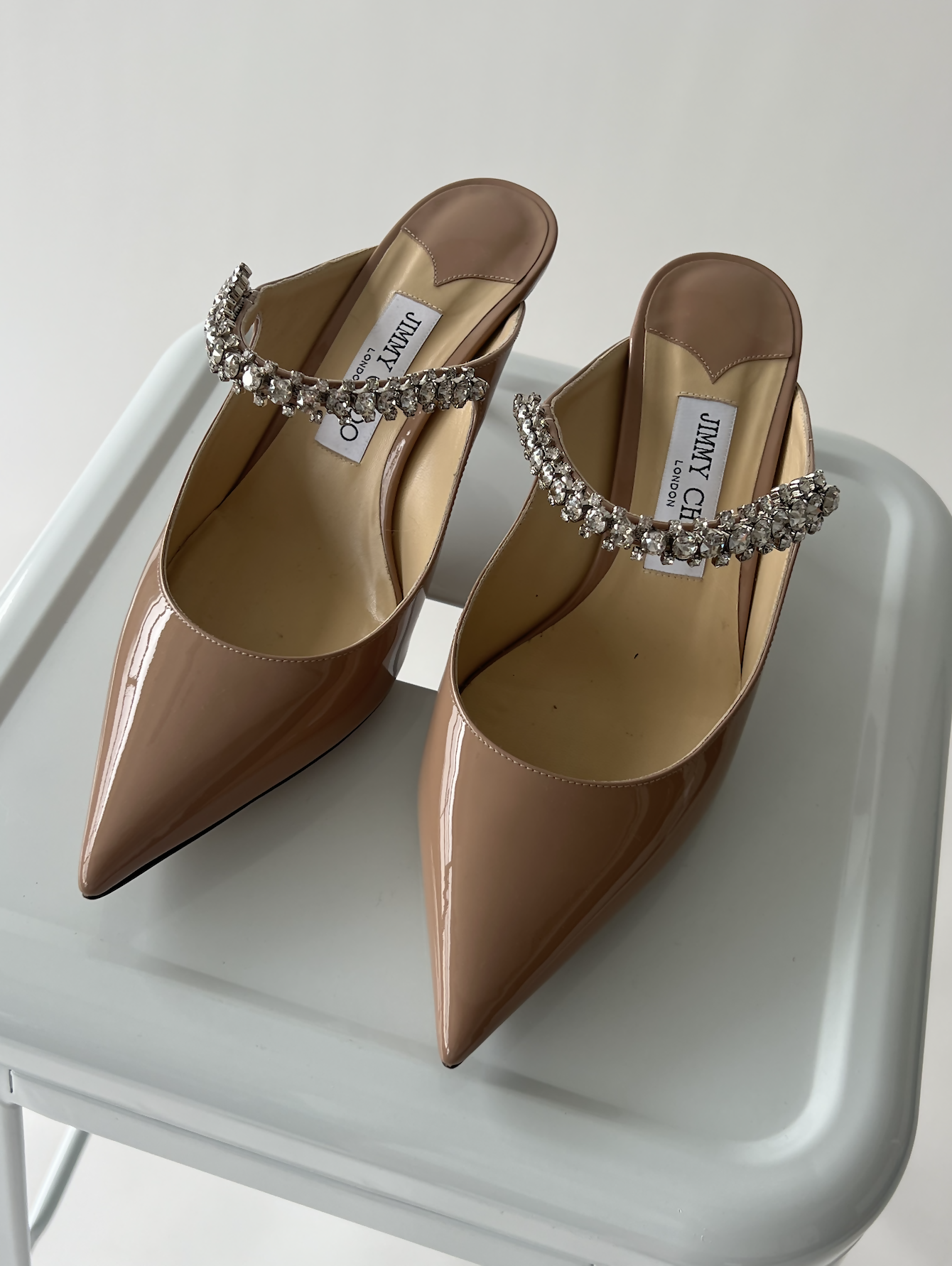 Jimmy Choo Patent Mules - BRAND NEW