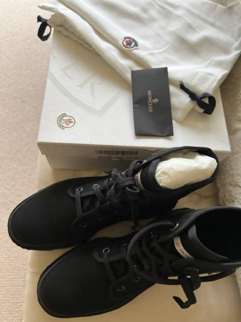 Moncler Pyla Canvas Boots SALE $500(BRAND NEW) SIZE 40