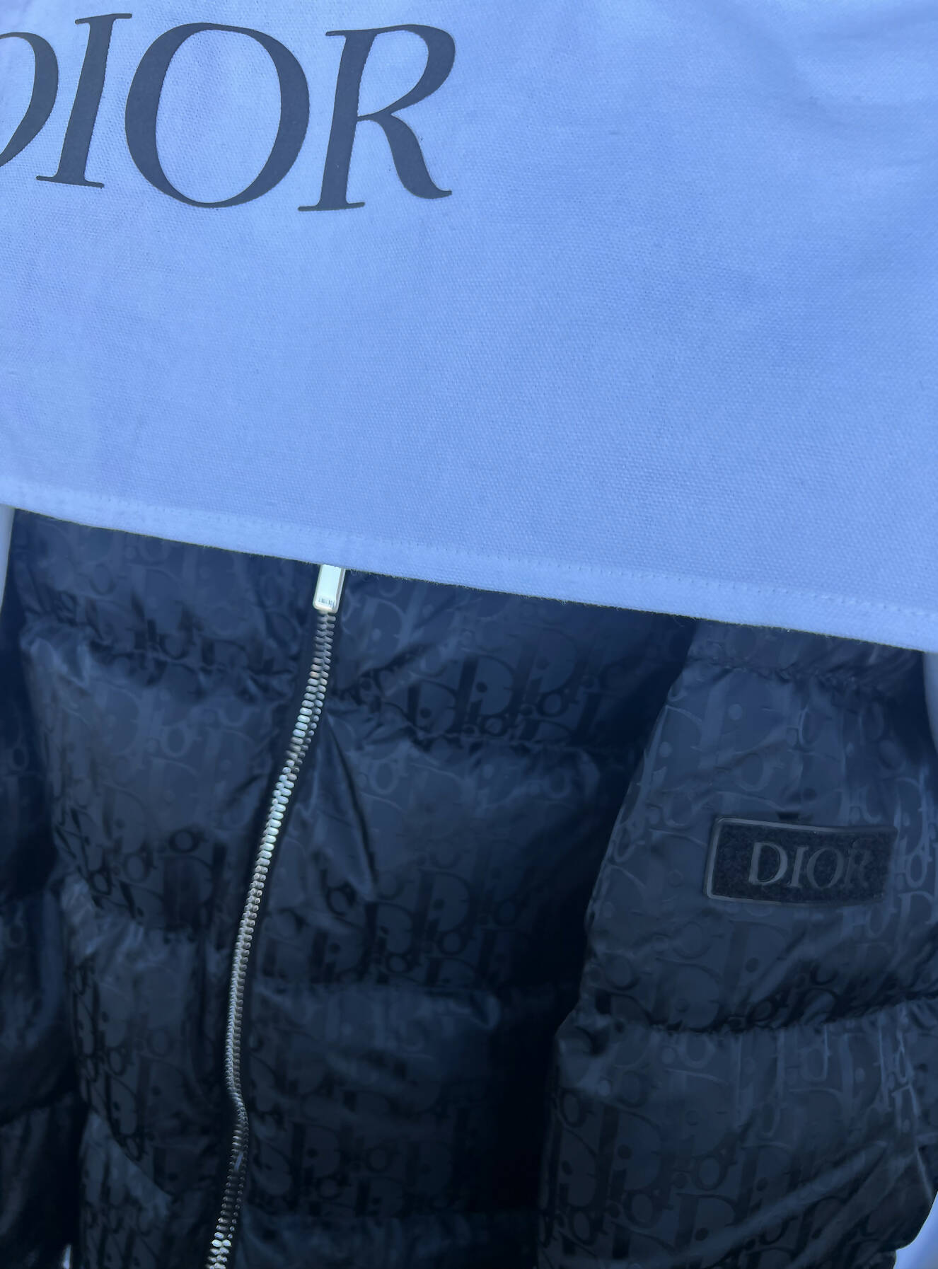 DIOR OBLIQUE DOWN JACKET