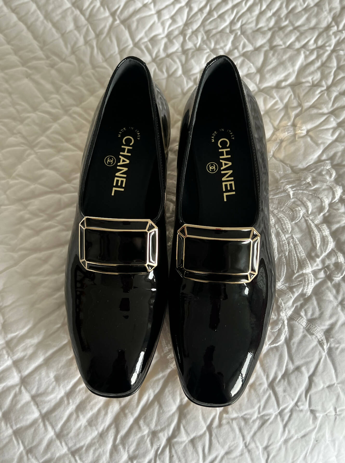 Chanel Pre Fall 2022 Patent Calfskin Loafers (FULL SET)