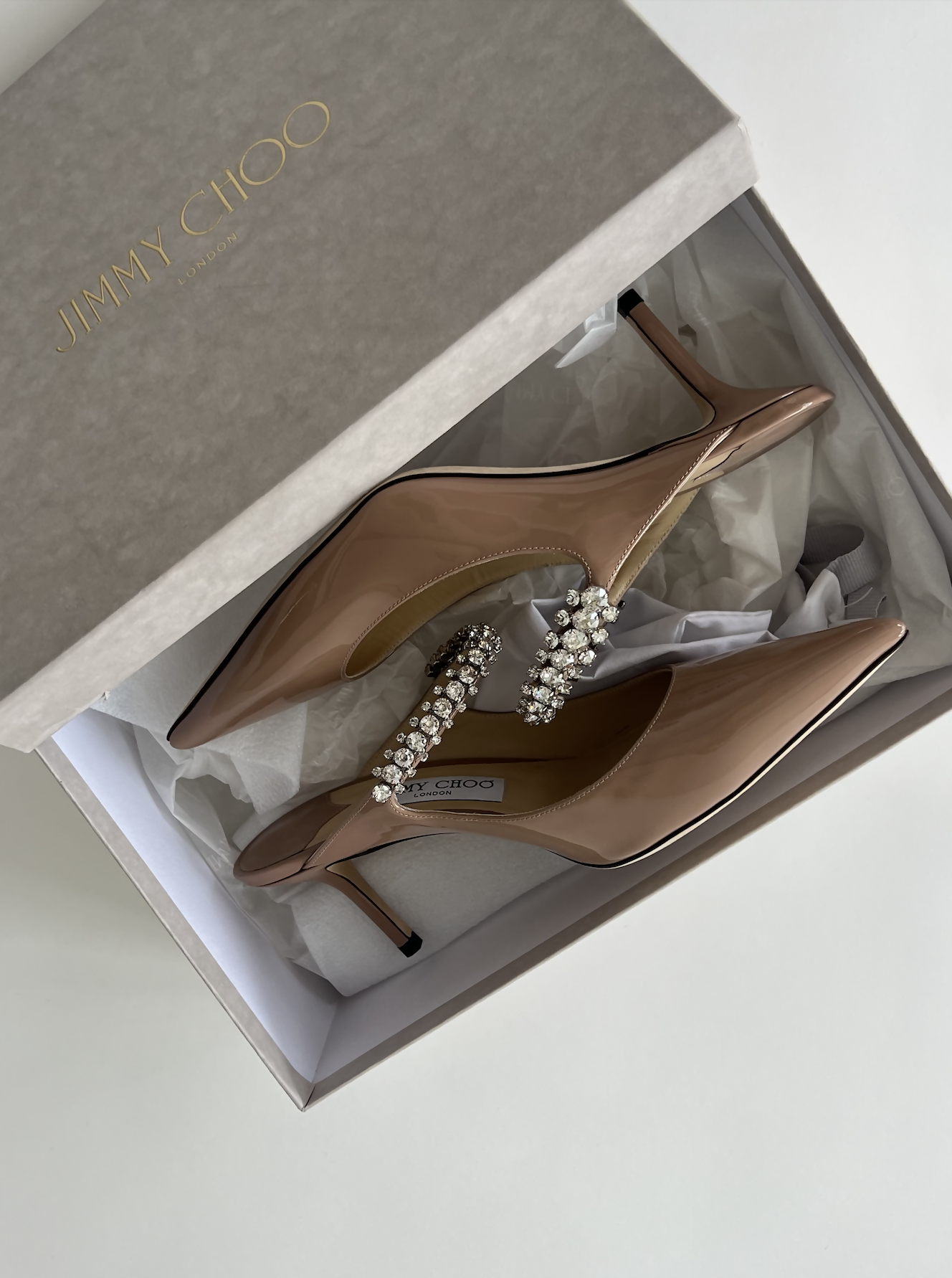 Jimmy Choo Patent Mules - BRAND NEW